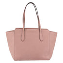 GUCCI Tote Bag Leather Pink Gold 354408 Auth 164490-3