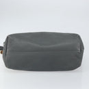 GUCCI Tote Bag Leather Outlet Gray Silver 354665 Auth 164491-5