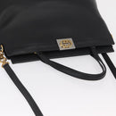 GUCCI Shoulder Bag Leather Black Gold 630595 Auth 164492-6