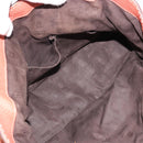 GUCCI Bamboo Tote Bag Leather Pink Silver 232947 Auth 164494-24