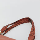 GUCCI Bamboo Tote Bag Leather Pink Silver 232947 Auth 164494-8
