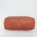 GUCCI Bamboo Tote Bag Leather Pink Silver 232947 Auth 164494-9