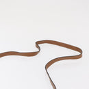 Christian Dior Honeycomb Canvas Shoulder Bag Beige Gold Auth 164498-8