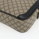 GUCCI Diamante Clutch Bag PVC Leather Beige 267921 Auth 164504-12