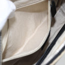 GUCCI Diamante Clutch Bag PVC Leather Beige 267921 Auth 164504-20