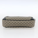 GUCCI Diamante Clutch Bag PVC Leather Beige 267921 Auth 164504-9