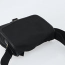 PRADA Umhängetasche Nylon Schwarz Silber Auth 164506-6