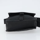 PRADA Umhängetasche Nylon Schwarz Silber Auth 164506-5