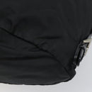 PRADA Backpack Nylon Black Silver Auth 164508-16