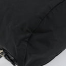 PRADA Backpack Nylon Black Silver Auth 164508-17