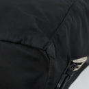 PRADA Backpack Nylon Black Silver Auth 164508-18