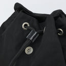 PRADA Backpack Nylon Black Silver Auth 164508-22