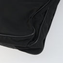PRADA Shoulder Bag Nylon Black Silver Auth 164510-9