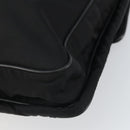 PRADA Shoulder Bag Nylon Black Silver Auth 164510-15