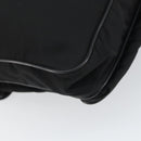 PRADA Shoulder Bag Nylon Black Silver Auth 164510-16