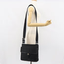 PRADA Shoulder Bag Nylon Black Silver Auth 164510-26