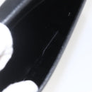 Burberrys Business Bag Leather Black Silver Auth 164514-21