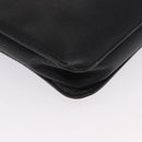 CHANEL Business Tasche Caviar Skin Schwarz Gold CC Auth 164528-15