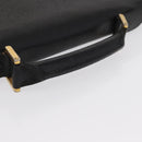 CHANEL Business Tasche Caviar Skin Schwarz Gold CC Auth 164528-7
