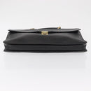 CHANEL Business Tasche Caviar Skin Schwarz Gold CC Auth 164528-5