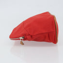 HERMES Bolide MM Pouch Canvas Red Auth 164531-5
