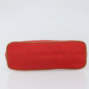 HERMES Bolide MM Pouch Canvas Red Auth 164531-7