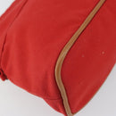 HERMES Bolide MM Pouch Canvas Red Auth 164531-9