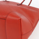 GUCCI Diamante Tote Bag Leder Rot Gold 353397 Auth 164533-9