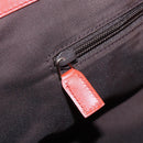 GUCCI Diamante Tote Bag Leder Rot Gold 353397 Auth 164533-19