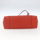 GUCCI Diamante Tote Bag Leder Rot Gold 353397 Auth 164533-5