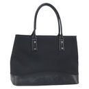 FENDI Zucca Canvas Tote Bag Black Brown Auth 164534-1