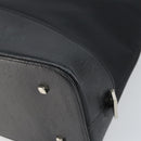 FENDI Zucca Canvas Tote Bag Black Brown Auth 164534-14