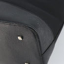 FENDI Zucca Canvas Tote Bag Black Brown Auth 164534-16