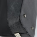 FENDI Zucca Canvas Tote Bag Black Brown Auth 164534-9