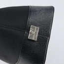 FENDI Zucca Canvas Tote Bag Black Brown Auth 164534-17