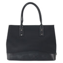 FENDI Zucca Canvas Tote Bag Black Brown Auth 164534-13