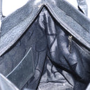 FENDI Zucca Canvas Tote Bag Black Brown Auth 164534-20