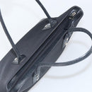 FENDI Zucca Canvas Tote Bag Black Brown Auth 164534-6