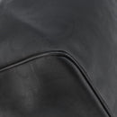 Christian Dior Trotter Canvas Boston Bag PVC Schwarz Gold Auth 164537-16