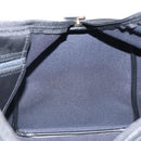 Christian Dior Trotter Canvas Boston Bag PVC Schwarz Gold Auth 164537-18