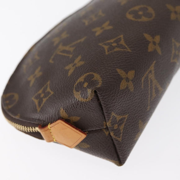 LOUIS VUITTON Monogram Pochette Cosmetic PM Pouch M43998 LV Auth 164540