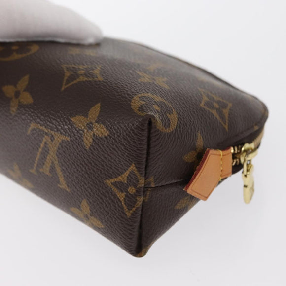LOUIS VUITTON Monogram Pochette Cosmetic PM Pouch M43998 LV Auth 164540