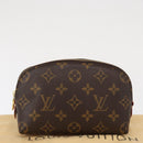 LOUIS VUITTON Monogram Pochette Cosmetic PM Pouch M43998 LV Auth 164540-12