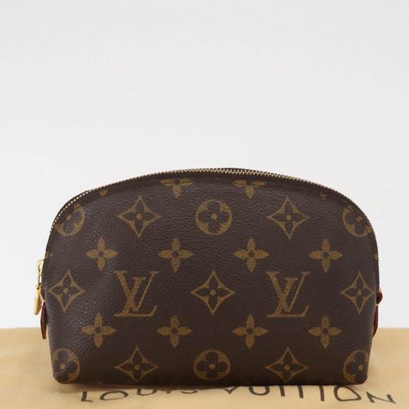 LOUIS VUITTON Monogram Pochette Cosmetic PM Pouch M43998 LV Auth 164540