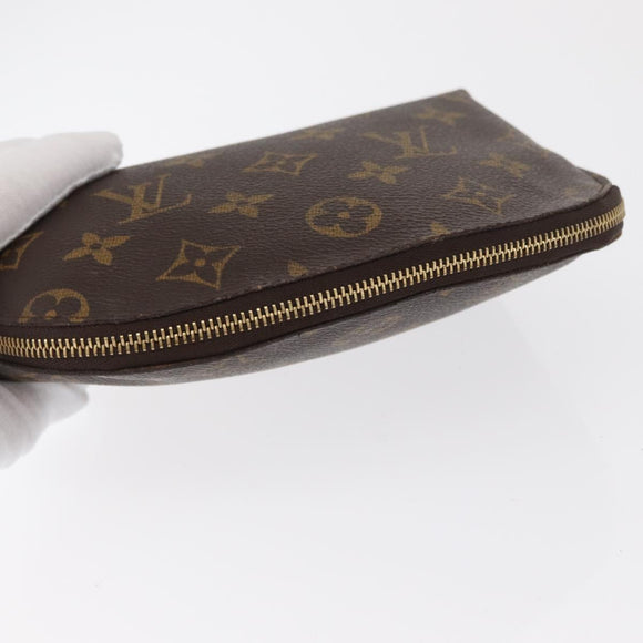 LOUIS VUITTON Monogram Pochette Cosmetic PM Pouch M43998 LV Auth 164540