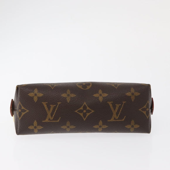 LOUIS VUITTON Monogram Pochette Cosmetic PM Pouch M43998 LV Auth 164540