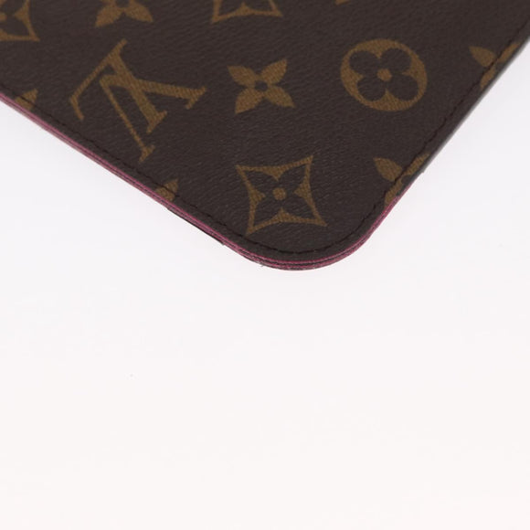 LOUIS VUITTON Monogram Neverfull PM Pouch LV Auth 164541