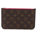 LOUIS VUITTON Monogram Neverfull PM Pouch LV Auth 164541-13