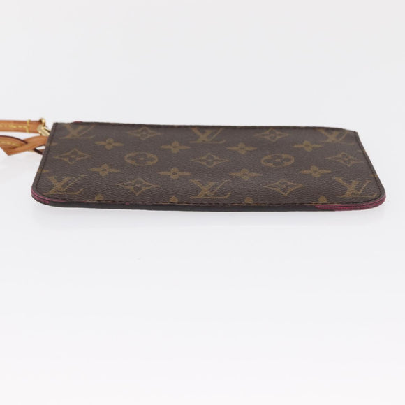 LOUIS VUITTON Monogram Neverfull PM Pouch LV Auth 164541