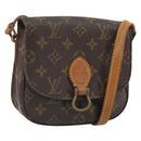 LOUIS VUITTON Monogram Saint Cloud PM Shoulder Bag M51244 LV Auth 164547-1